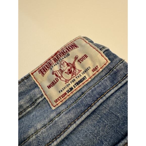 True Religion Women's Jeans - Buddha "Billie" Straight Leg, Size 25 - Picture 9 of 10